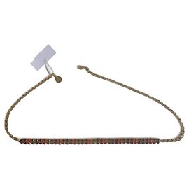Cinto joia MAX MARA'S com strass Dourado