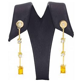 Autre Marque Ohrringe Gold PAPARADSHA Golden Gelb