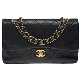 Chanel-Sac Chanel Timeless/classic black leather - 101687-Black
