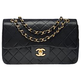 Chanel-Sac Chanel Timeless/classic black leather - 101724-Black
