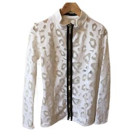 ANTHONY VACCARELLO Tops T.FR 36 Synthetisch Weiß