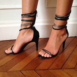 Isabel Marant-ISABEL MARANT  Sandals T.eu 37 leather-Black