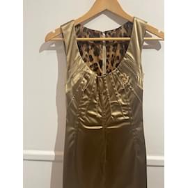 Dolce & Gabbana-DOLCE & GABBANA  Dresses T.International XS Synthetic-Golden