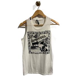 DOLCE & GABBANA Hauts T.IT 40 Coton Blanc