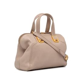 Fendi-FENDI HandbagsLeather-White