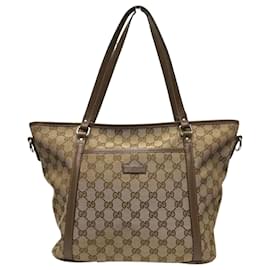 Gucci-Gucci GG Canvas-Castaño