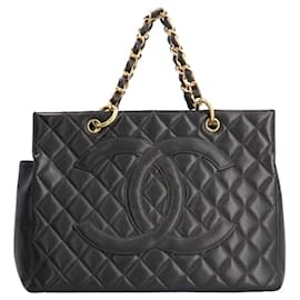 Chanel-TPS Chanel (sac shopping grand shopping)-Noir