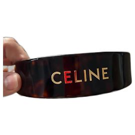 Serre tête Céline havane foncé Caramel Marron foncé