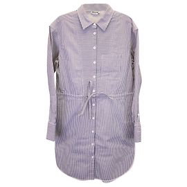 Robe chemise rayée Jason Wu en coton gris Marron
