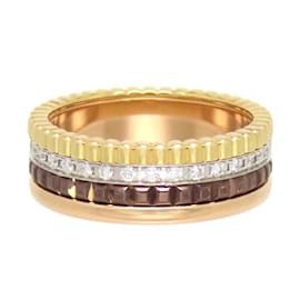Boucheron-18K Diamond Quatre Classique Ring JRG00627-Golden