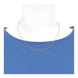 Autre Marque-chain necklace-Golden