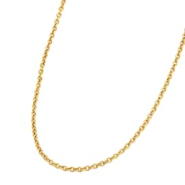 Autre Marque-chain necklace-Golden