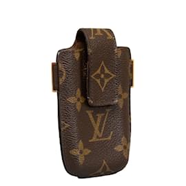 Louis Vuitton-Monogram Etui Phone Case M63064-Brown