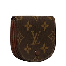 Louis Vuitton-Porte-monnaie Monogram Porto Mongze M61970-Marron