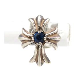 Chrome Hearts Cross Single Stud Earring Silvery