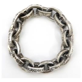 Chrome Hearts-Paper Chain Ring-Silvery