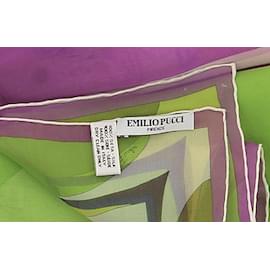 Emilio Pucci-EMILIO PUCCI  Scarves T.  silk-Purple