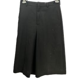 Céline-CELINE  Shorts T.fr 38 polyester-Black