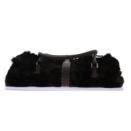 Fendi-FENDI  Handbags T.  Fur-Black