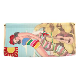 Charlotte Olympia-CHARLOTTE OLYMPIA Clutch bags T.  couros exóticos-Multicor