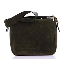 Tory Burch-TORY BURCH  Handbags T.  velvet-Khaki
