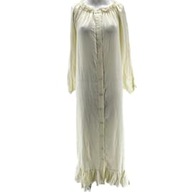 Autre Marque-DORMEUR Robes T.0-5 2 lin-Blanc