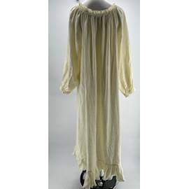 Autre Marque-DORMEUR Robes T.0-5 2 lin-Blanc