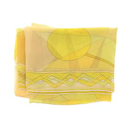 Emilio Pucci-EMILIO PUCCI Foulards T.  silk-Jaune