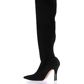 Manolo Blahnik-MANOLO BLAHNIK Botas T.eu 40 Couro-Preto