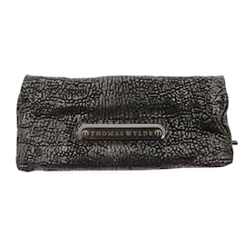 Thomas Wylde-THOMAS WYLDE Bolsas clutch T.  Couro-Preto