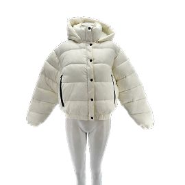 Yves Salomon ALO Coats T.Internationales M-Polyester Weiß