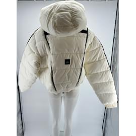 Yves Salomon-ALO Coats T.Internationales M-Polyester-Weiß