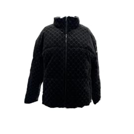 Yves Salomon-ALO  Coats T.International S Polyester-Black