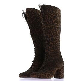 Saint Laurent boots T.EU 37 Leather Brown