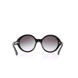 Chanel-CHANEL  Sunglasses T.  plastic-Black