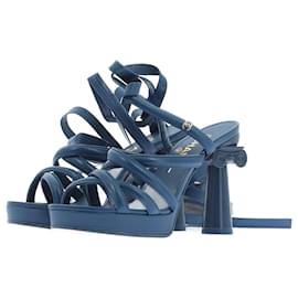 Chanel-CHANEL  Sandals T.eu 37 leather-Blue