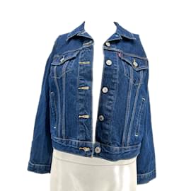 Levi's-LEVI'S  Jackets T.International S Cotton-Blue
