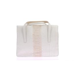 Alaïa-ALAIA Handtaschen T.  Exotische Leder-Weiß
