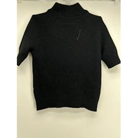 Bonpoint-BONPOINT Camiseta de punto.Cachemira Internacional XXS-Negro