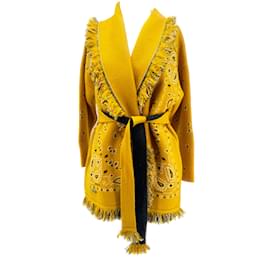 Alanui-ALANUI  Knitwear T.International S Wool-Yellow