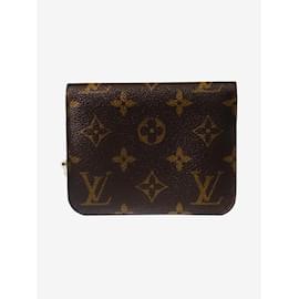 Louis Vuitton-Brown Monogram small wallet-Brown