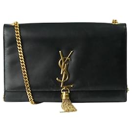 Saint Laurent-Black Kate tassel bag-Black