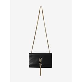 Saint Laurent-Black Kate tassel bag-Black