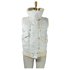 Theory Vest Jacket White White