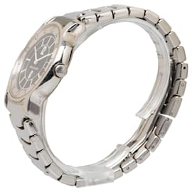 Bulgari-Reloj Solotempo de acero inoxidable y cuarzo plateado Bvlgari-Plata