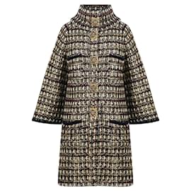 Chanel-10K$ Nuevo París / Abrigo con botones joya Byzance-Multicolor