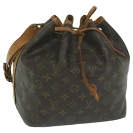 Louis Vuitton-LOUIS VUITTON Monogram Petit Noe Shoulder Bag M42226 LV Auth 63348-Monogram