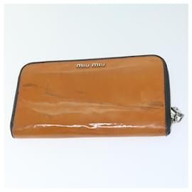 Miu Miu-Miu Miu Wallet Leather 6Set Pink Yellow gray Auth bs11210-Pink,Grey,Yellow