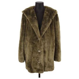 Des Petits Hauts Mantel Khaki