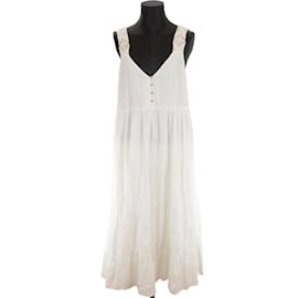SéZane-vestido de algodão-Branco